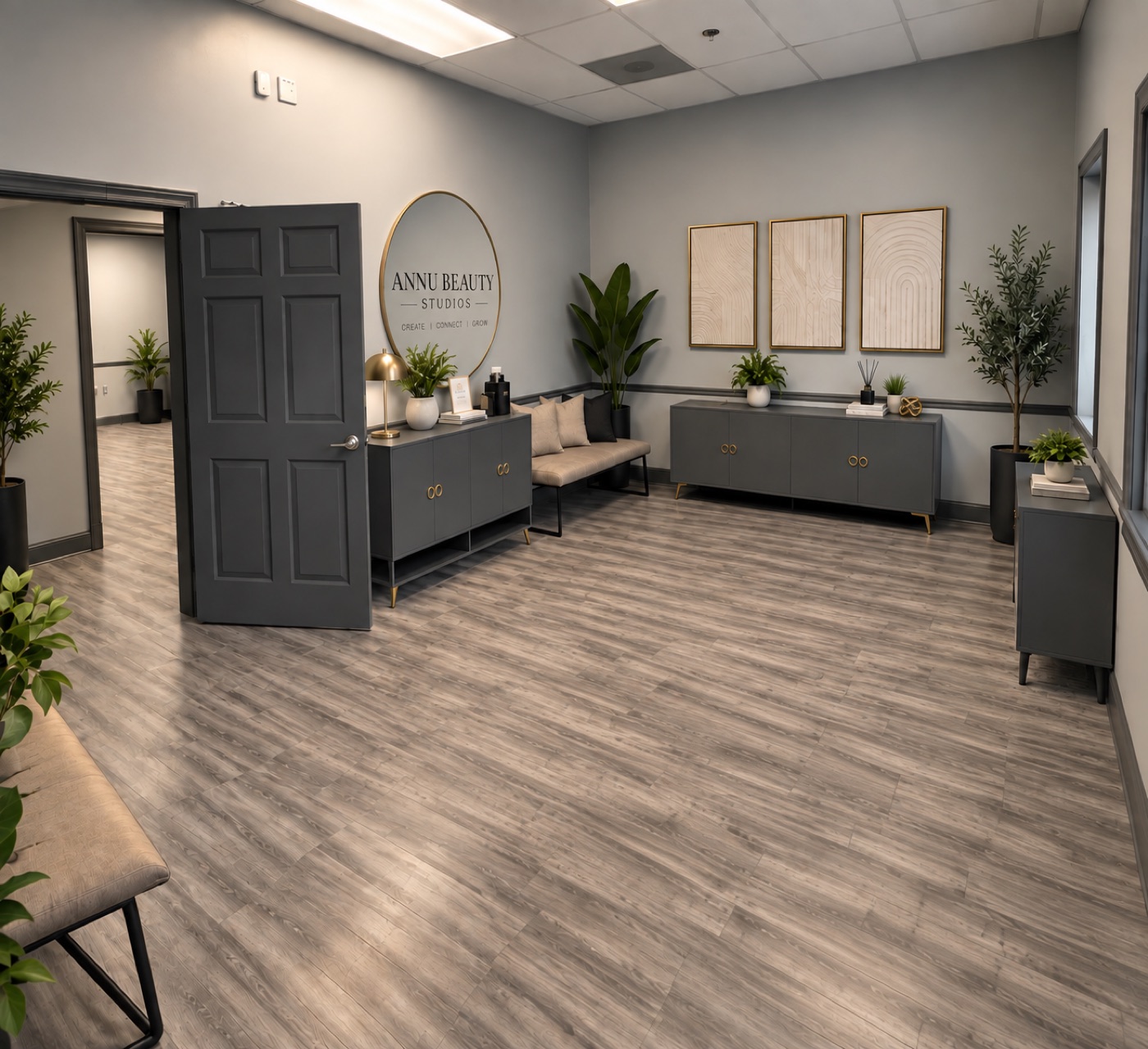 Annu Beauty Studios lobby